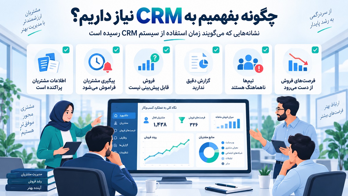 نرم افزار CRM چیست